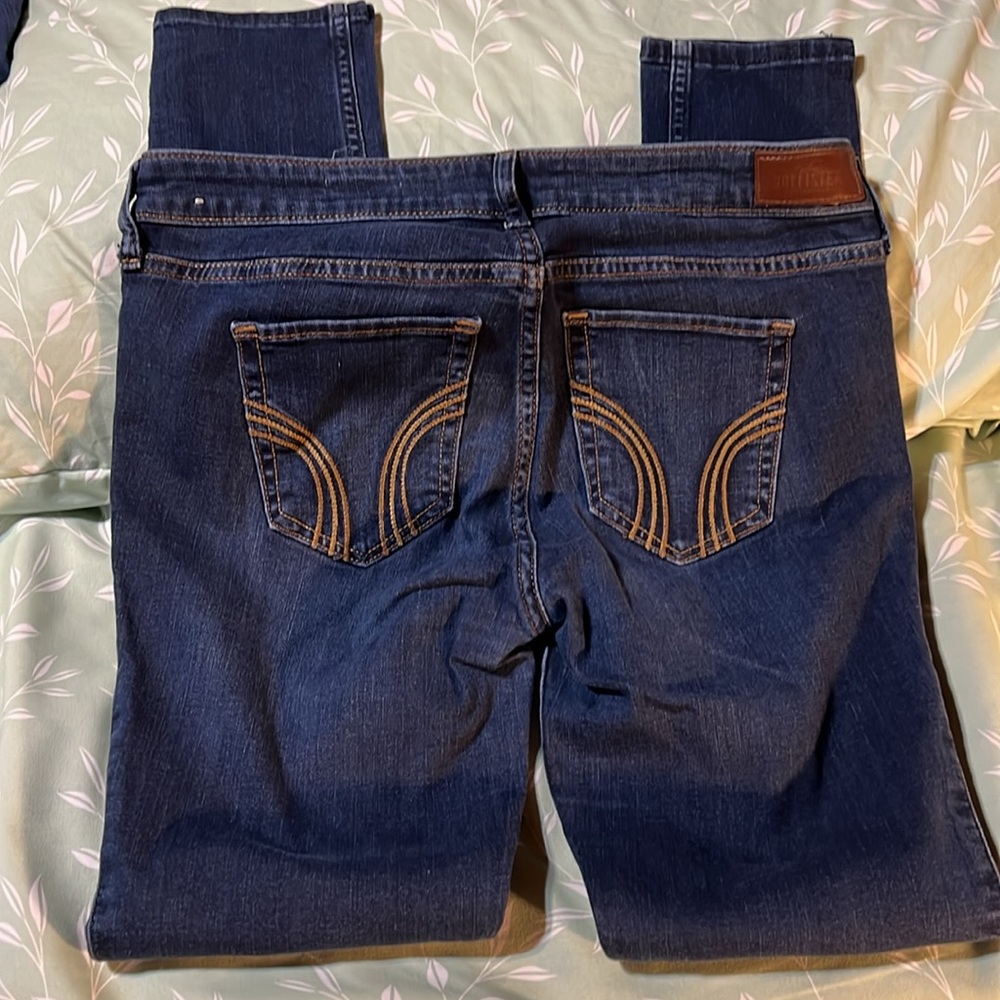HOLLISTER size 9r (29w 30L) low rise super skinny soft in great condition Jeans - Picture 3 of 5